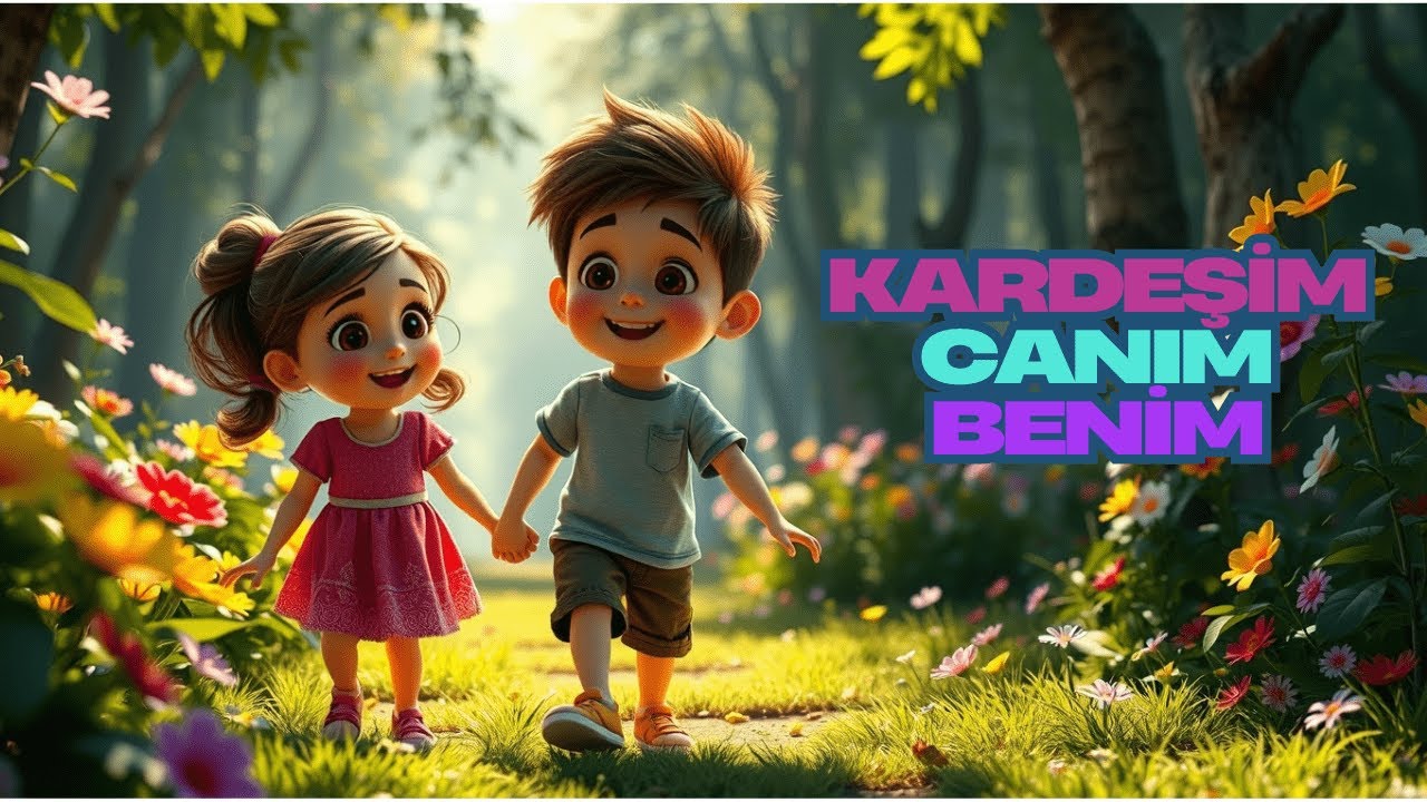 Çocuk Şarkıları |  Kardeşim Canım Benim | Beğenmeyi Ve Abone Olmayı Unutmayın
