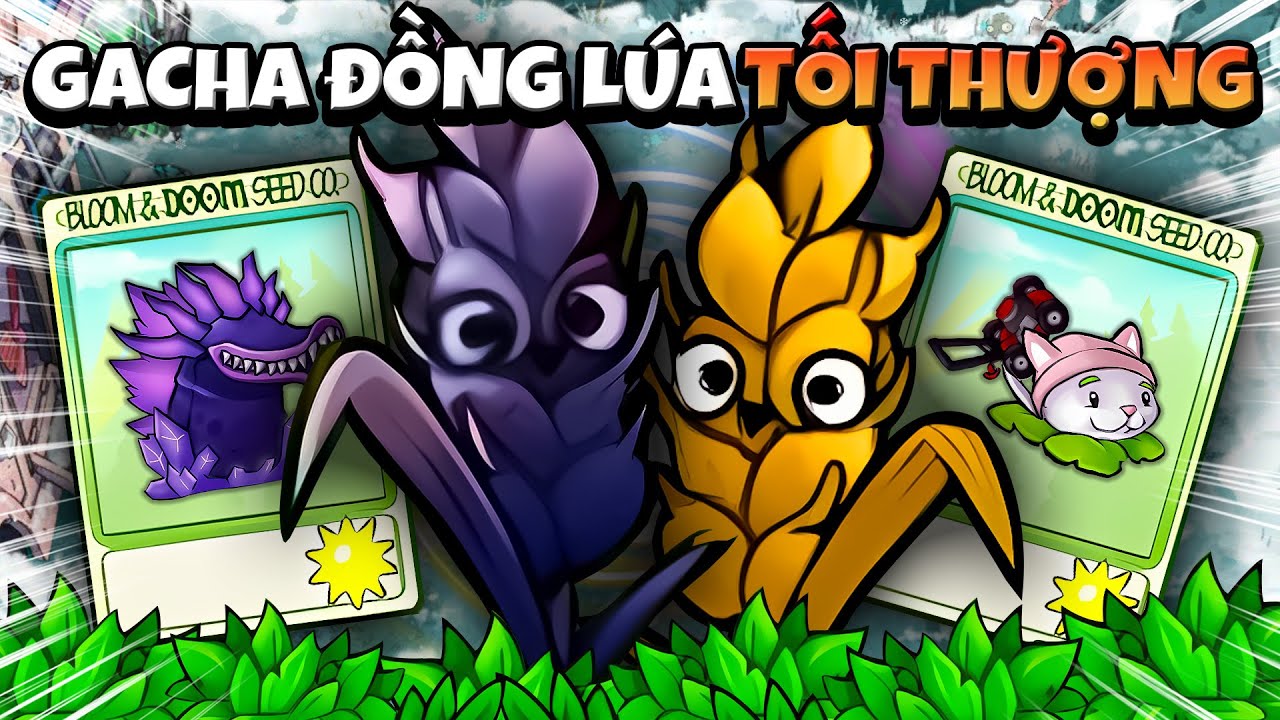 Plants vs Zombies RH FUSION - GACHA ĐỒNG LÚA TỐI THƯỢNG BIẾN THỂ HẮC LONG FANMADE LÀM VUA