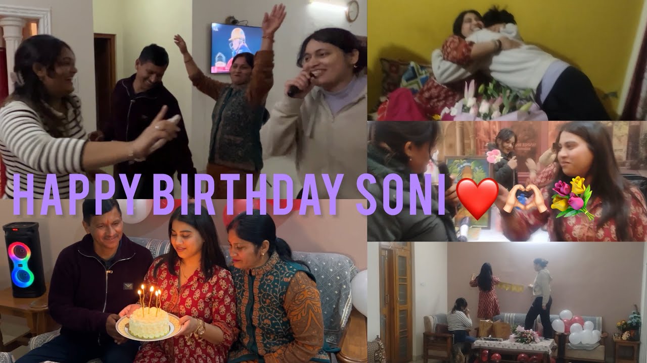 Happy birthday Soni beta ❤️💐😘
