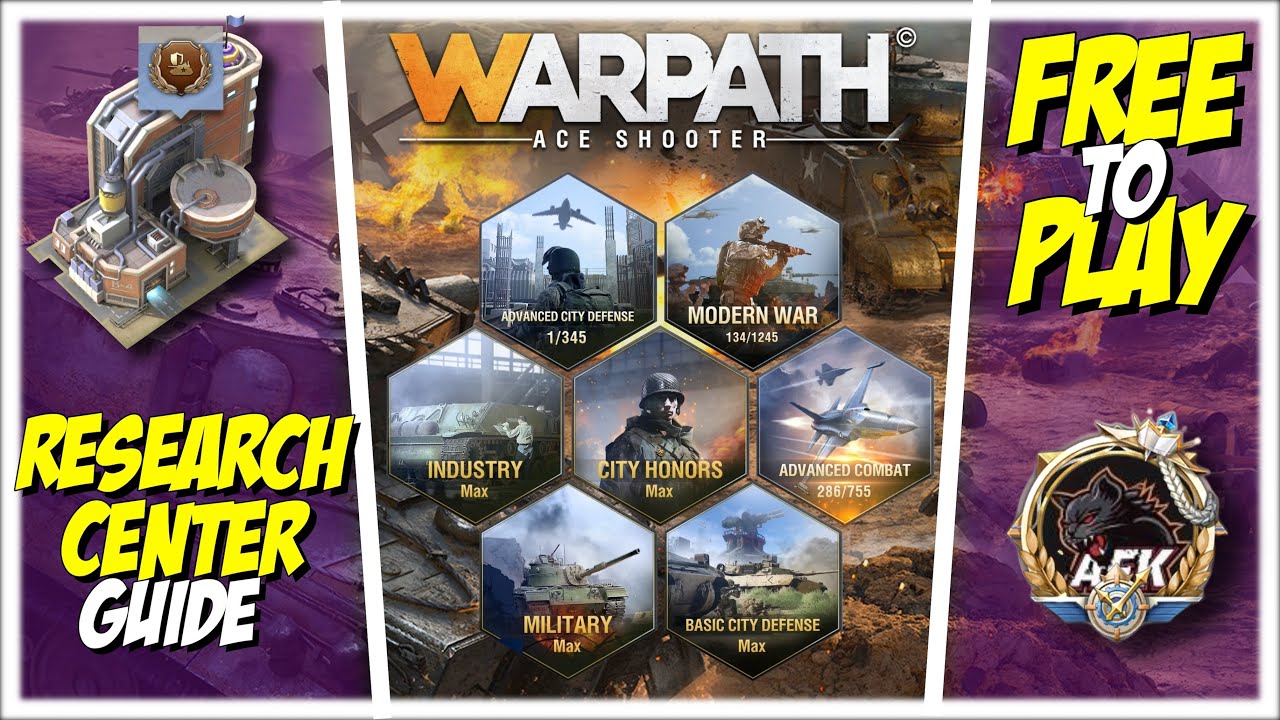 Don't Make This Mistake When Upgrading Your Research In Warpath