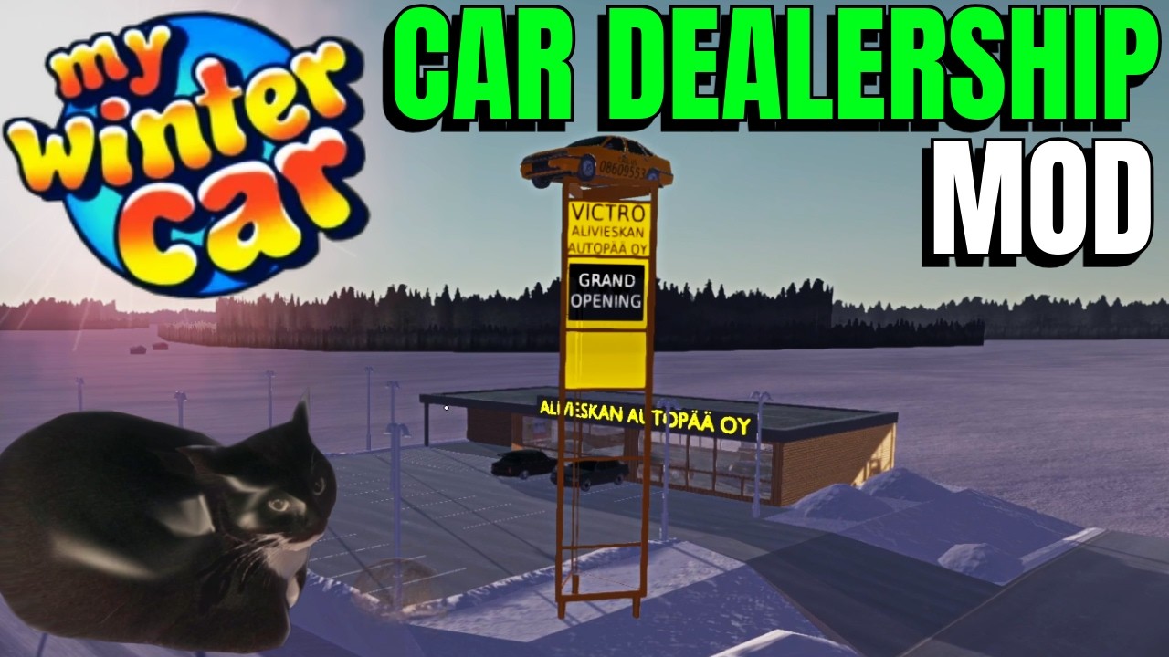 Car Dealership Mod for My Winter Car