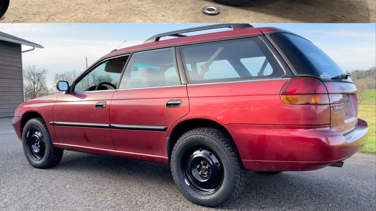 Subaru Legacy Overland Build Part 2 Lift and Tires