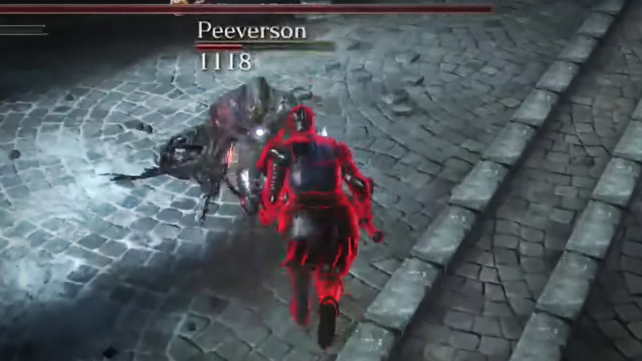 [Dark Souls 3] I fought my idol the one and only Peeve Peeverson (PS4)