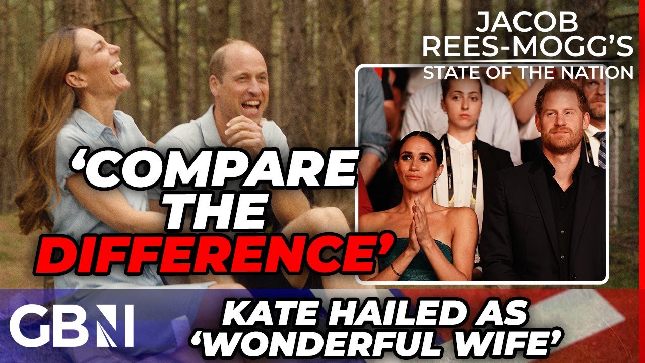'Wonderful' Kate 'brings very best out of William' compared to Meghan's 'opposite' effect on Harry