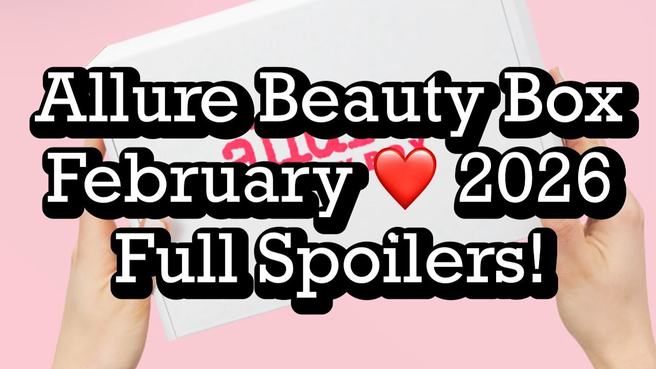 Полный список содержимого бьюти-бокса Allure за февраль ❤️ 2026! BeautyAmaB