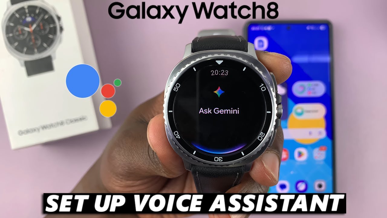 How To Set Up Gemini (Google Assistant) On Samsung Galaxy Watch 8 / 8 Classic