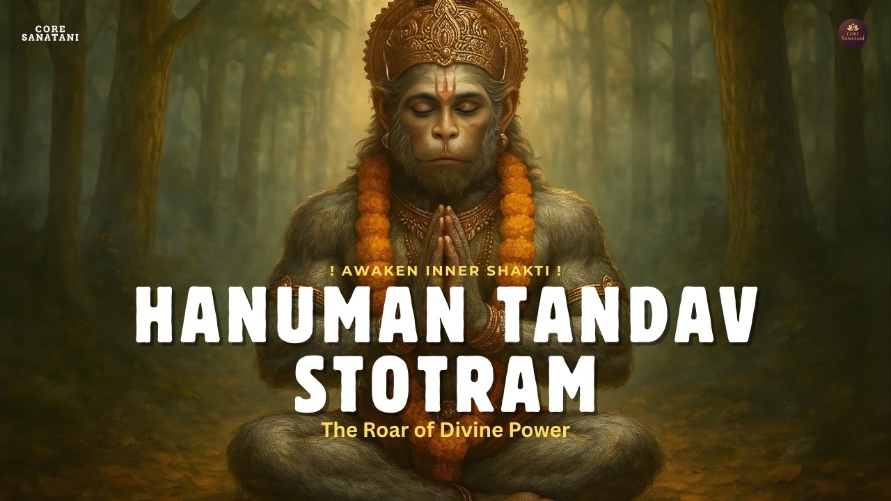 Hanuman Tandav Stotram &mdash; The Roar of Divine Power | Core Sanatani