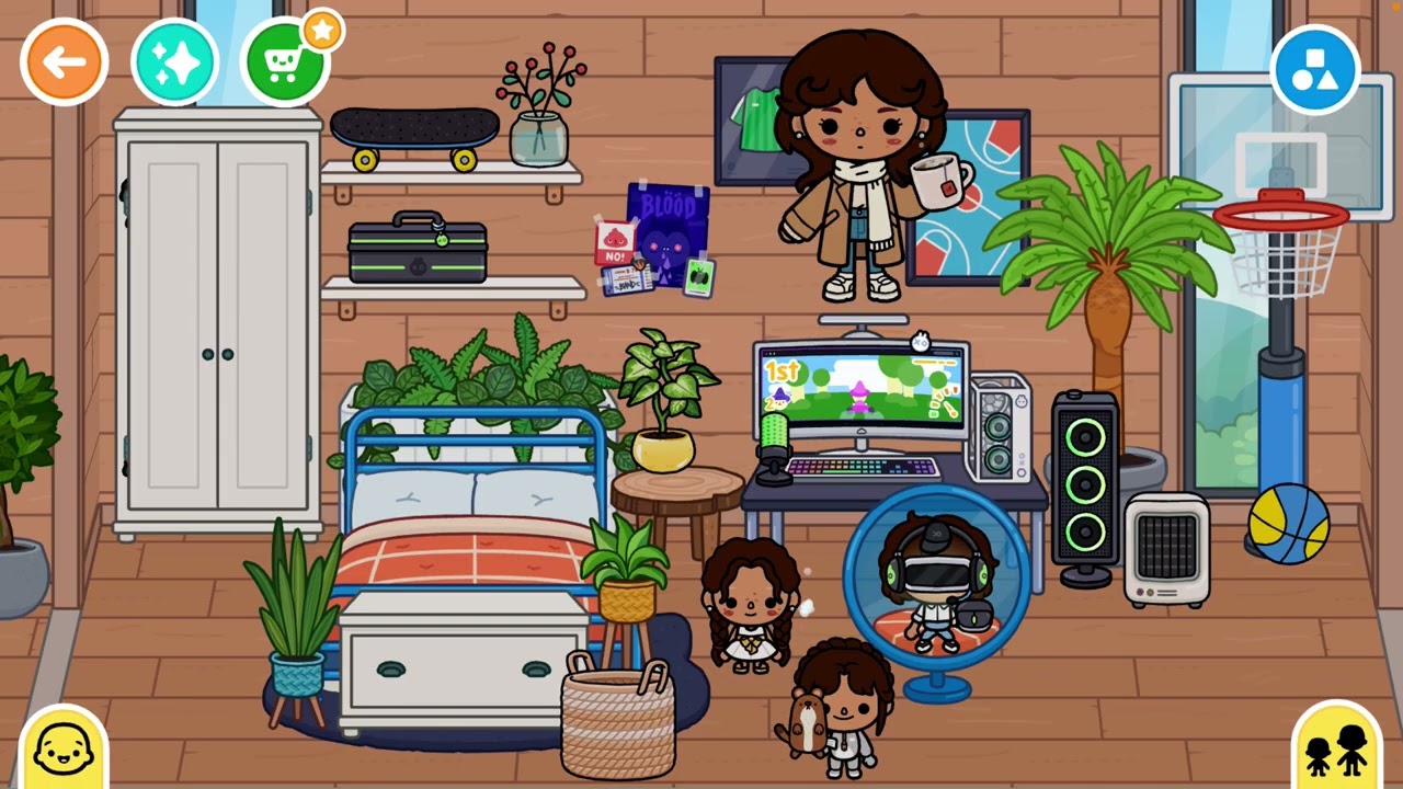 The Mom and the Dad, is saying to yes everything. 😏🌸😊🐥 #tocaboca #tocaadventure #tocaworld 
