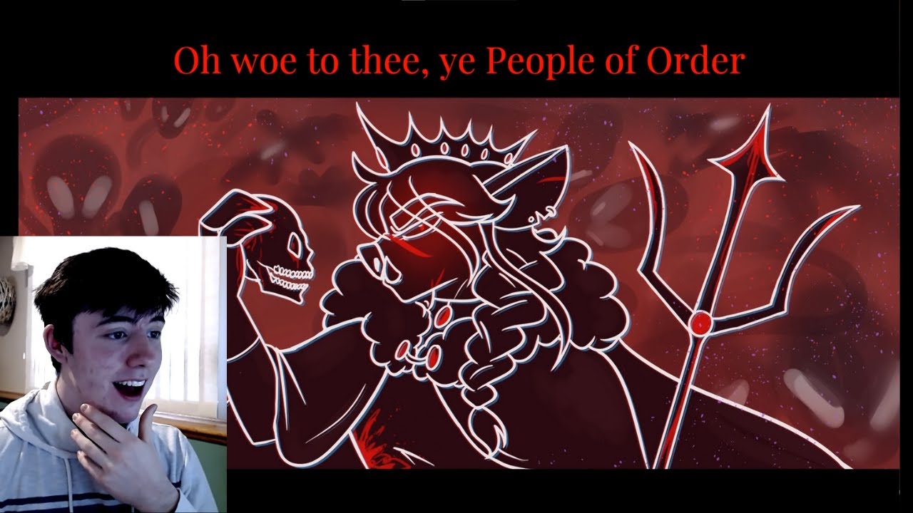 Woe to the People of Order - Technoblade's War Ballad (Cover) - REACTION