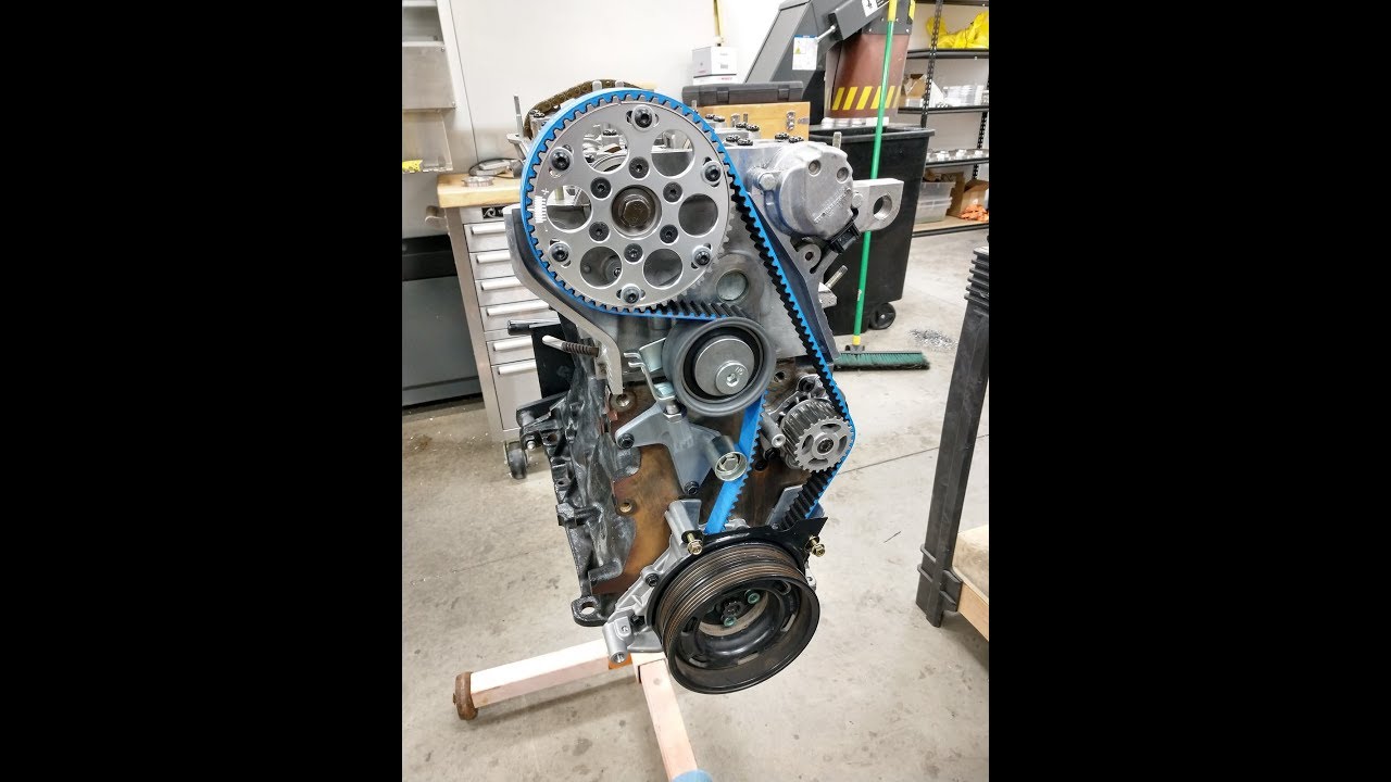 VW Audi 1.8t LPS manual timing belt tensioner prototype.