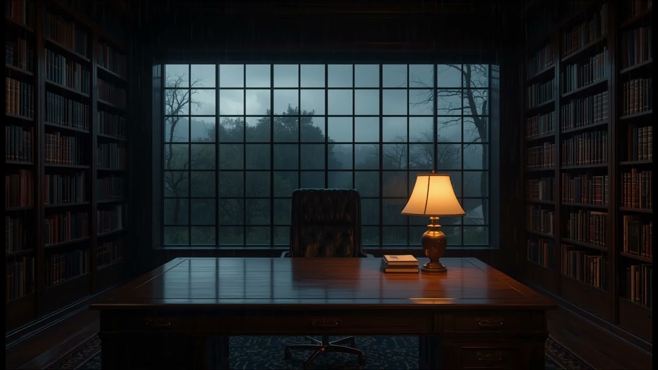 Library Workspace &bull; Calm Ambient Music for Deep Work & Study