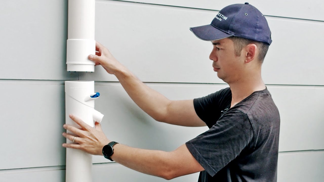 How to install your Downpipe Diverter Round