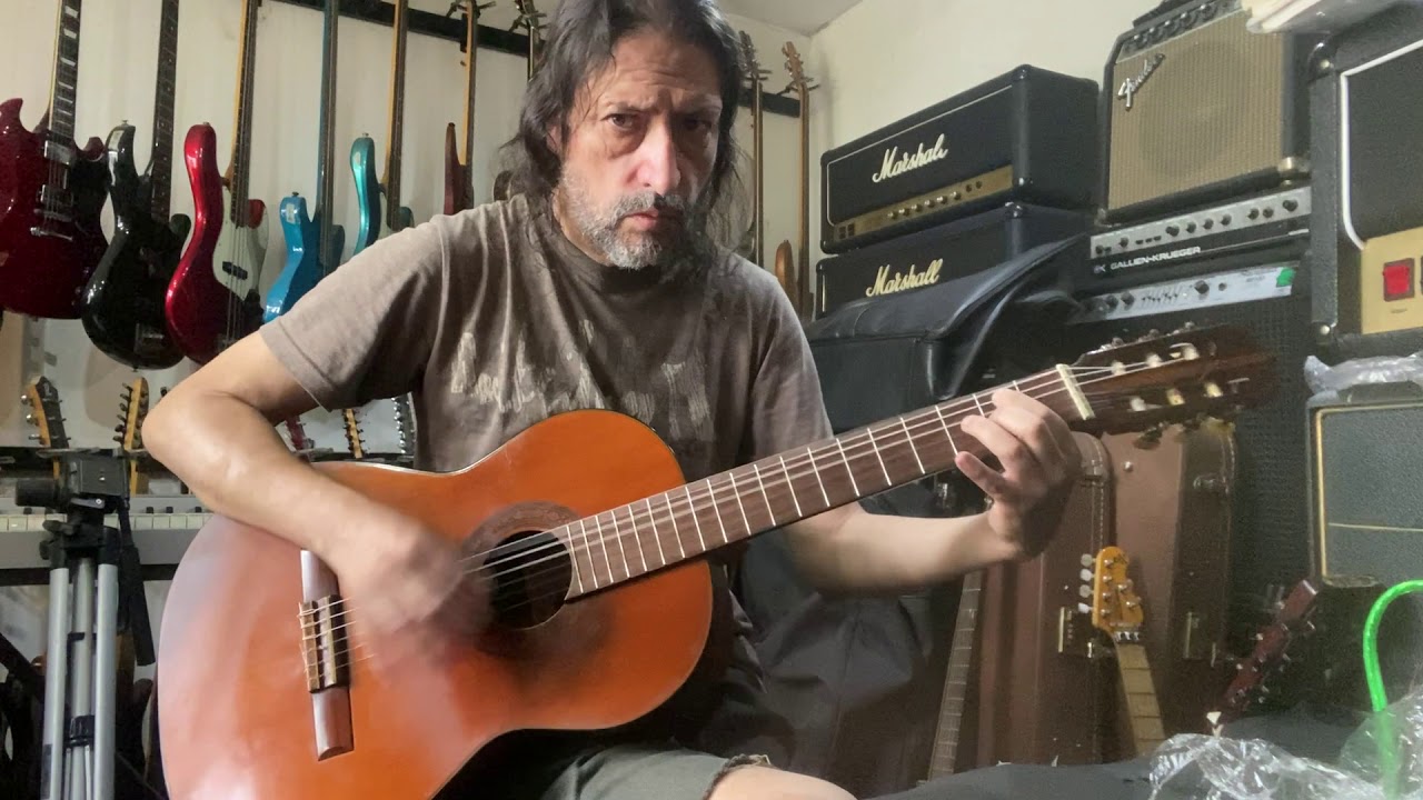 ABE GUT 65B - GUITARRA CLASICA - MADE IN JAPAN - 200 SOLES VIDEO DEMO