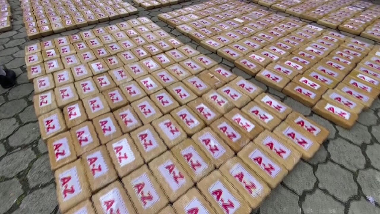 Marinha colombiana apreende mais de 1,2 toneladas de cocaína | AFP