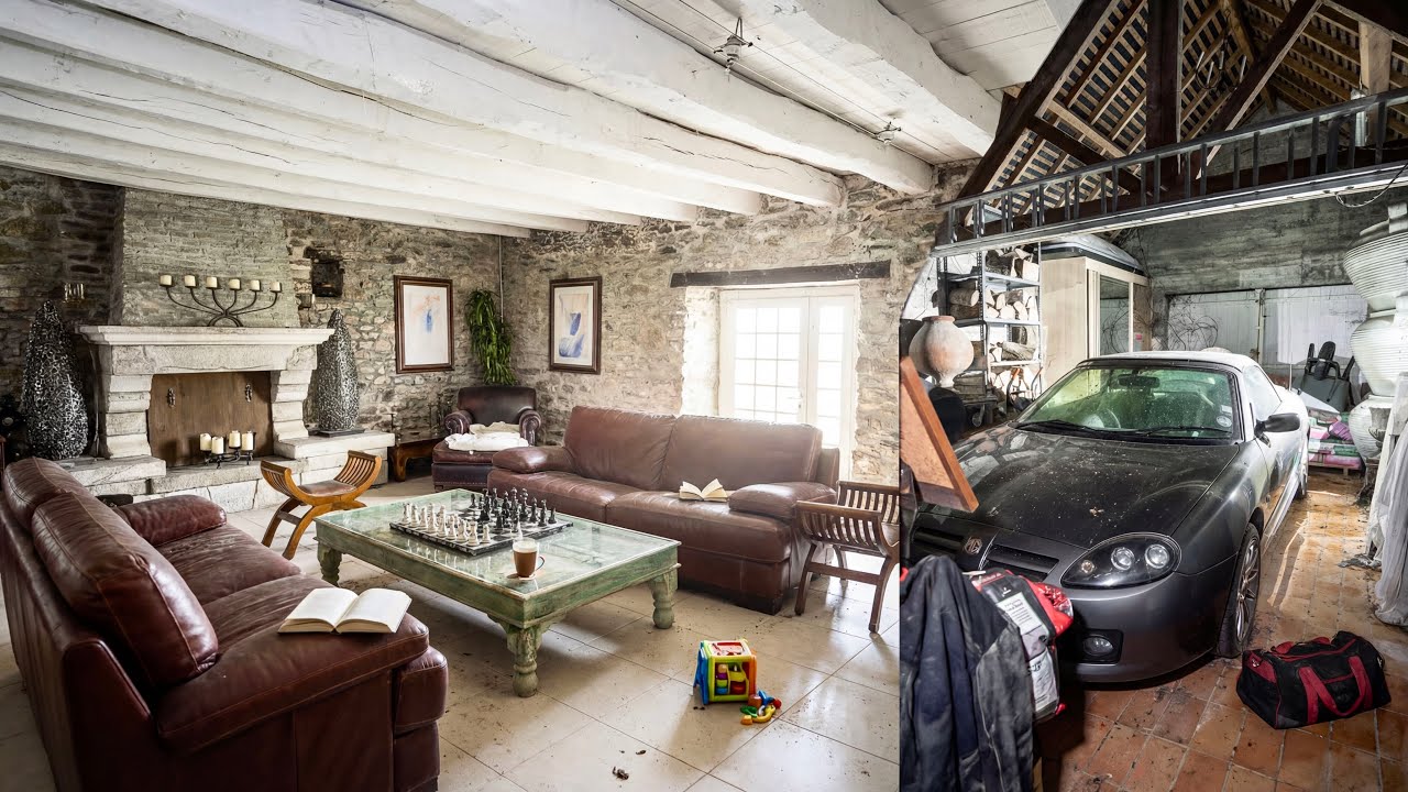 Secret Agent's Hidden Abandoned Mansion with Everything Still Inside & 2 Cars | No One Knows Why