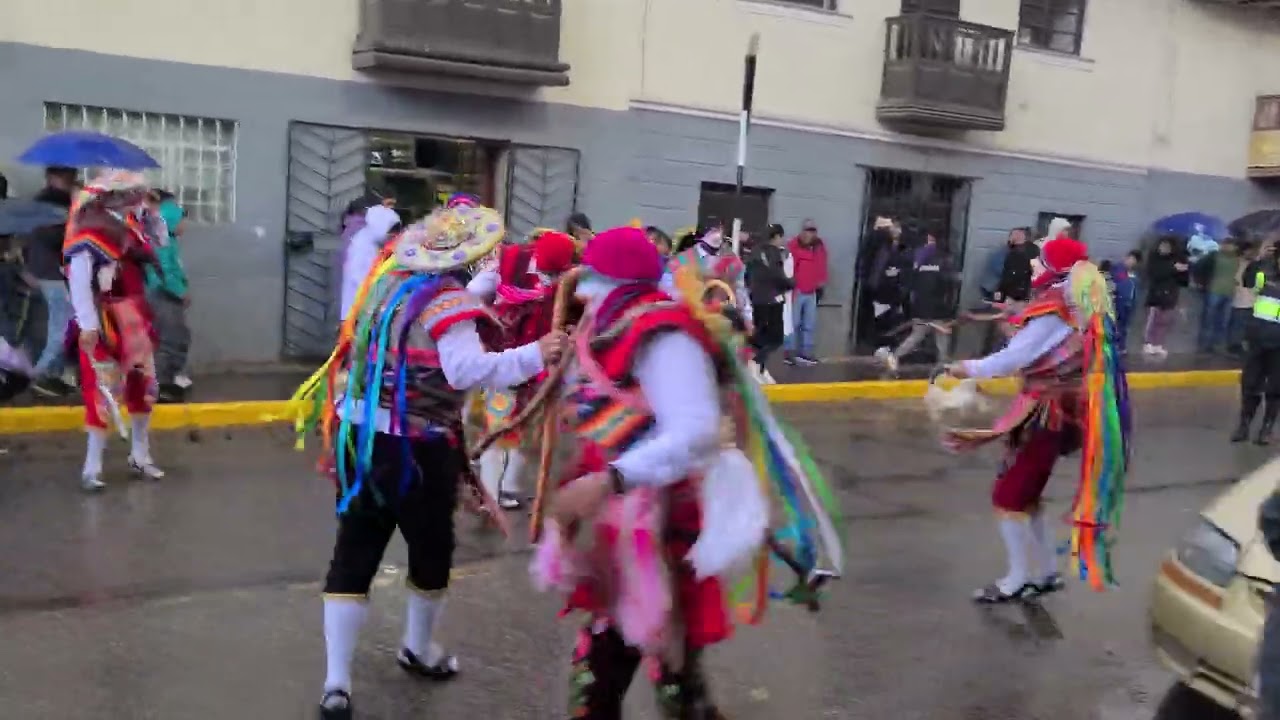 ENTRADA DE LA COMPARSA Qhapaq Chuncho 2023 Cusco perú
