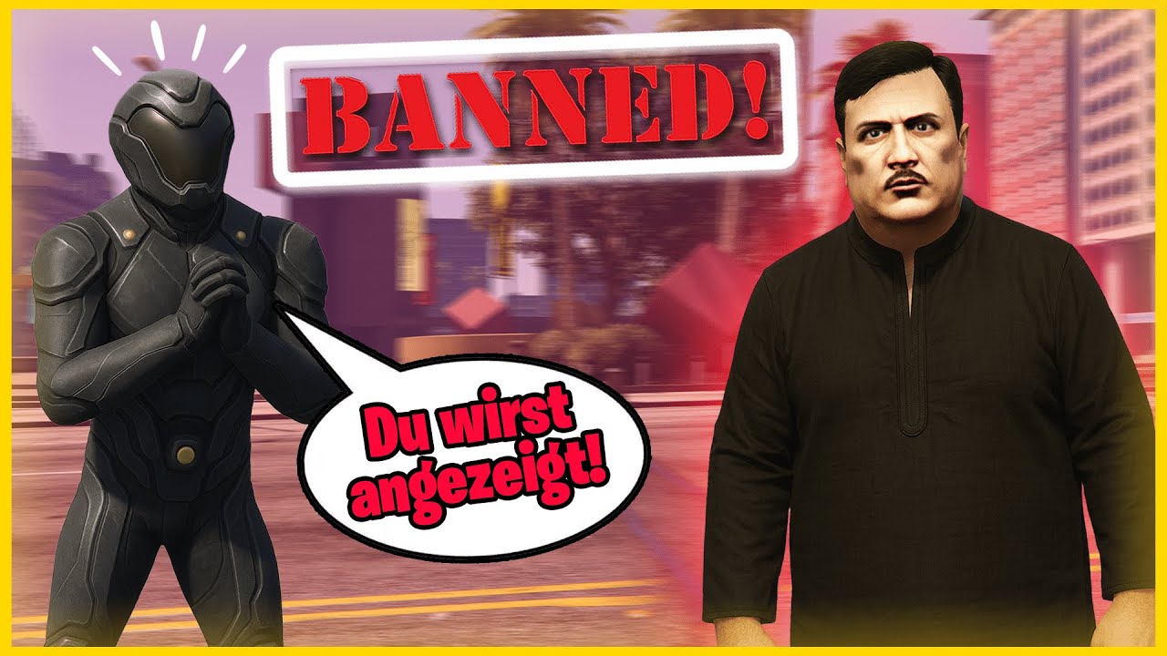 GEBANNT weil ich einen Araber gespielt habe?! 😳 | GTA RP Eskalation mit Supporter