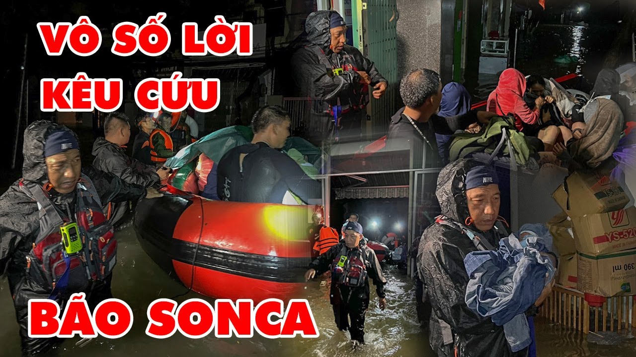 Bão số 5 SONCA #5 | Vô số lời kêu cứu, 8 Sang cùng đồng đội giải cứu các nạn nhân bị mắc kẹt