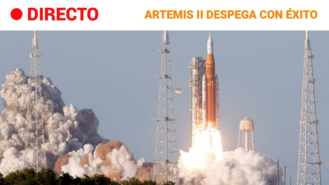 DIRECTO | La MISI&Oacute;N ARTEMIS II viaja ya RUMBO a la LUNA  | RTVE