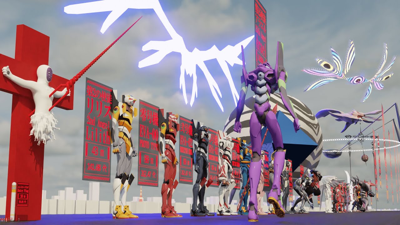 EVANGELION Size Comparison