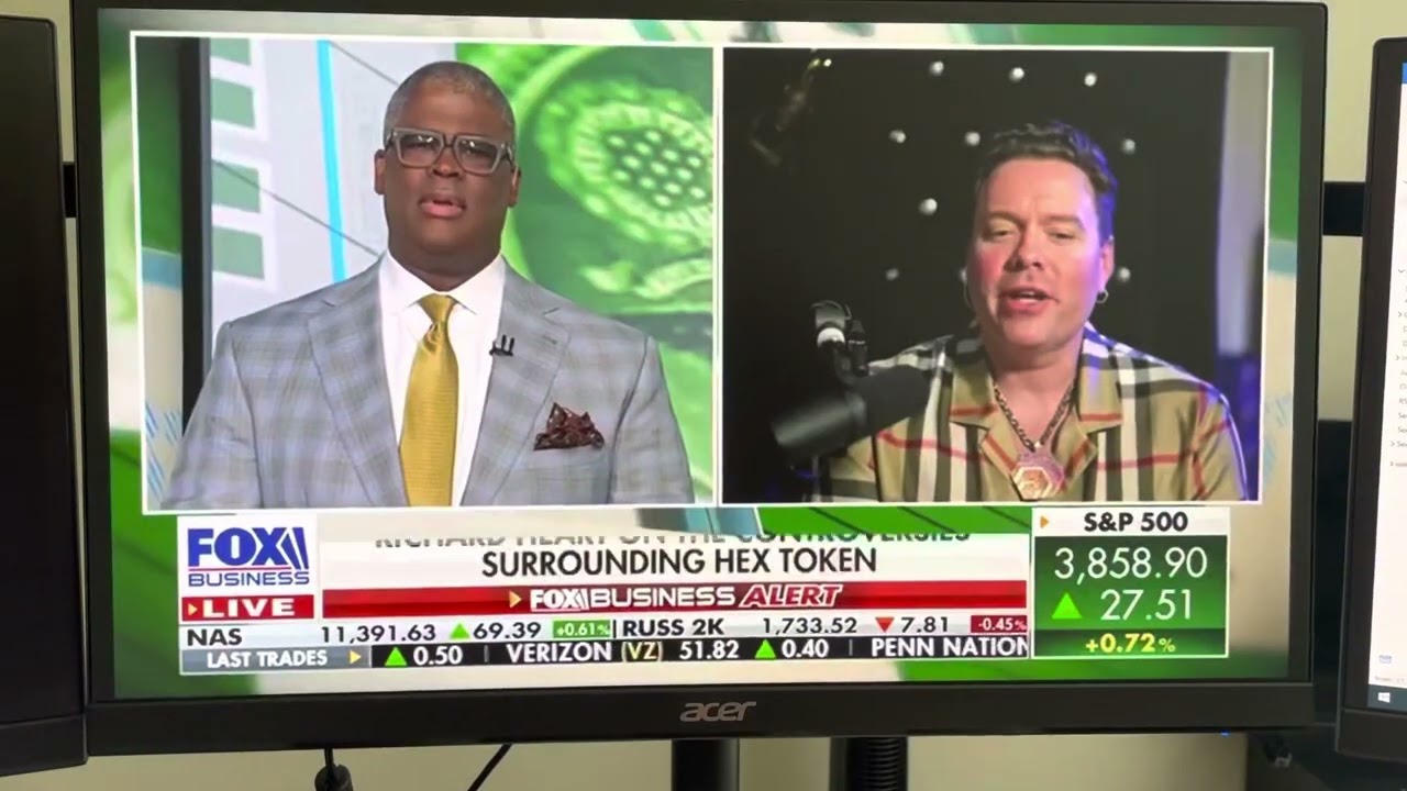 Richard Heart - Hex - Fox Business - 7/6 at 2:35pm