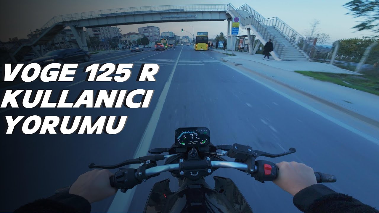 VOGE 125 R KULLANICI YORUMU / BU VİDEOYU İZLEMEDEN R125 ALMA (KAZADAN KURTULDUK)