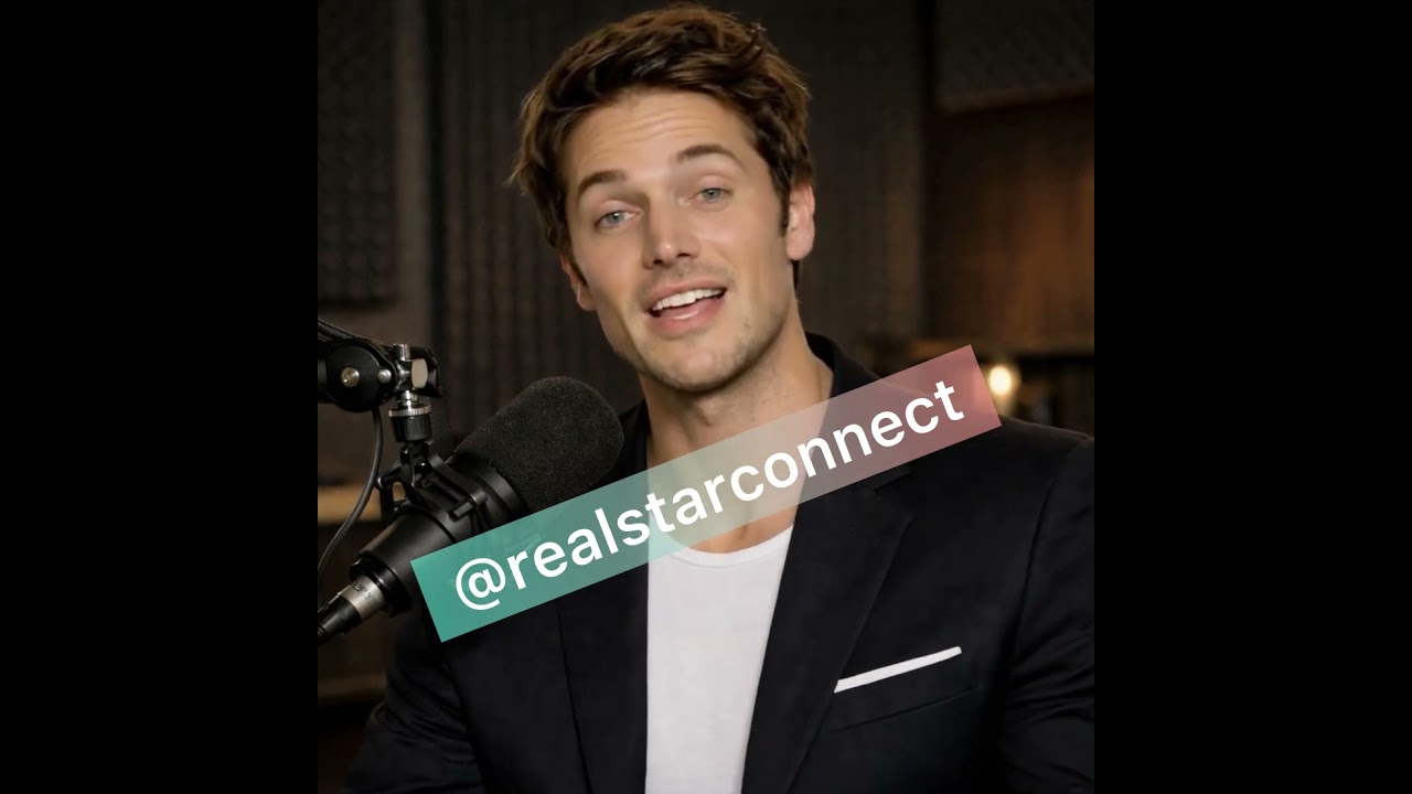 Lucas Bravo talks about Real Star Connect as the one true place to connect check description