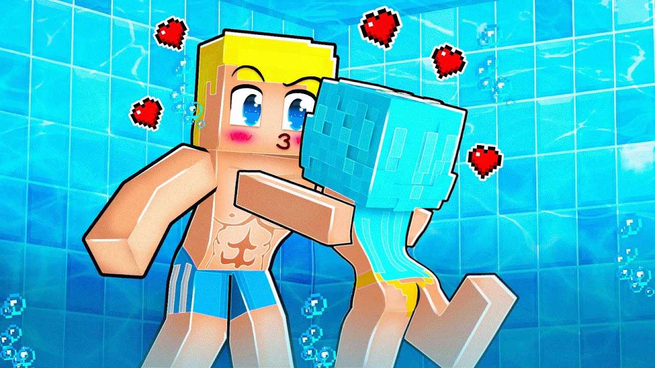 Ho baciato la mia Crush nel PISCINA PARTY su Minecraft!
