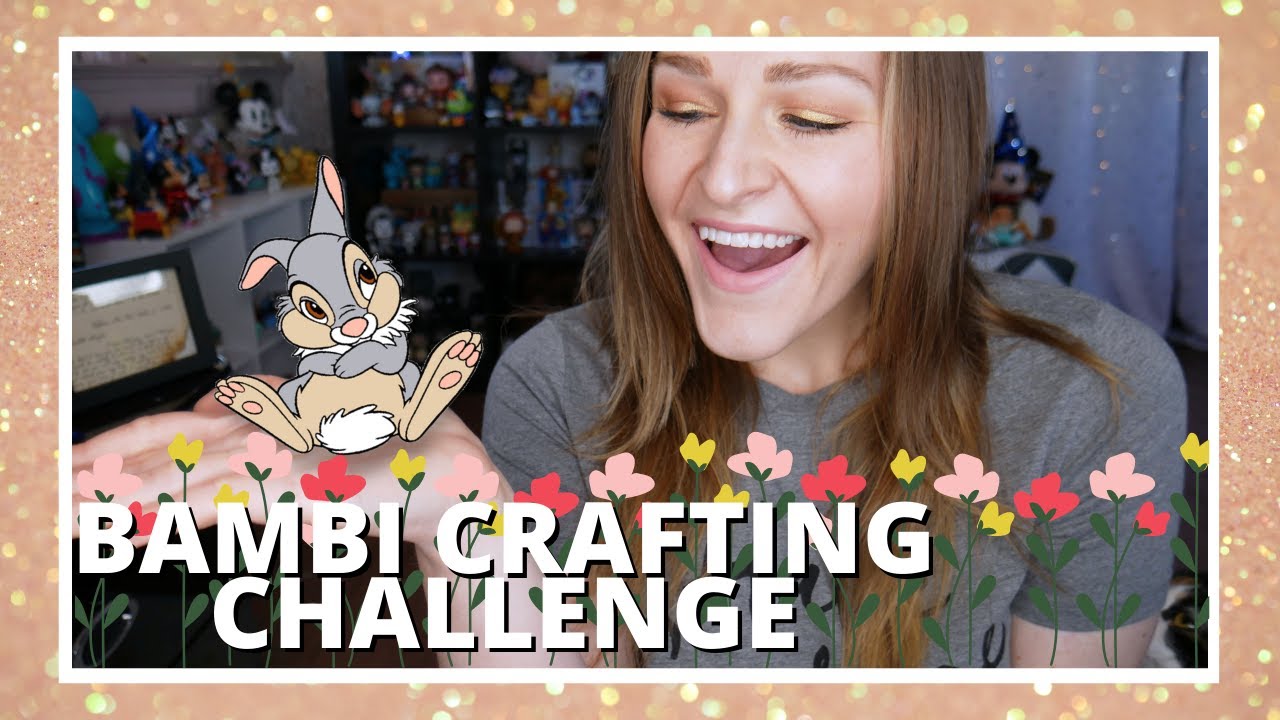 CRAFTED - BAMBI EDITION!  🦌 CHALLENGE WITH MISS CHERRY'S CHANNEL