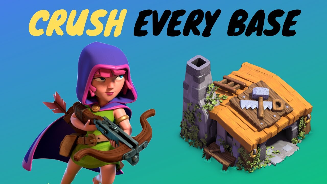 THE BEST Builder Hall 2 Attack Strategy | How to use sneaky archers