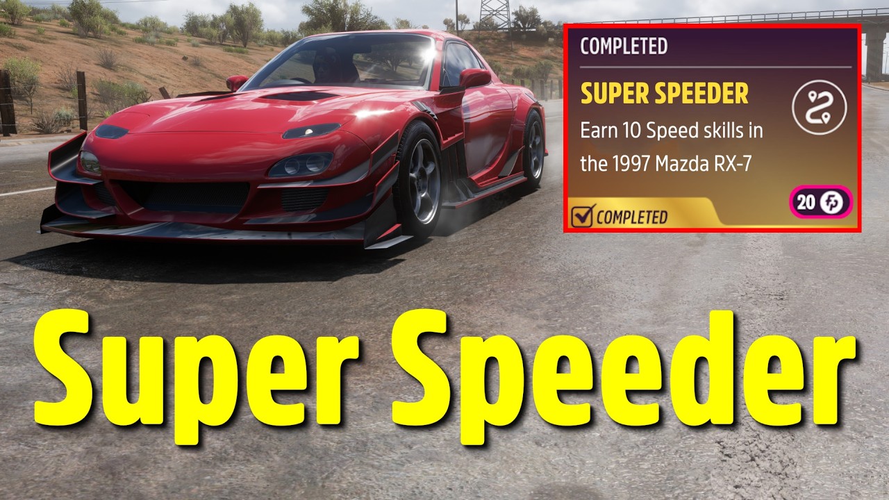 Руководство по выполнению ежедневного задания Super Speeder Forzathon в Forza Horizon 5 | Серия 5...