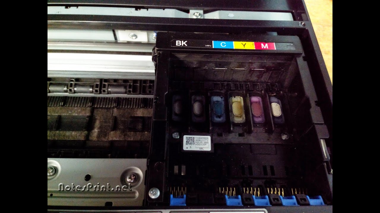 Установка СНПЧ на принтер Epson XP-600, 605, 700, 800
