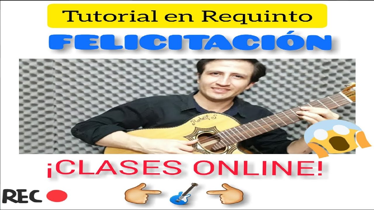 🛑TUTORIAL-Cómo tocar FELICITACIÓN en REQUINTO de Julio Jaramillo