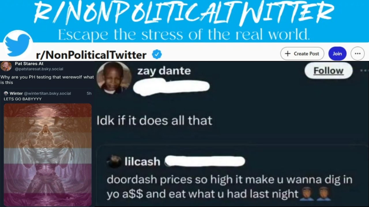 These Tweets Are Silly, r/NonPolticalTwitter