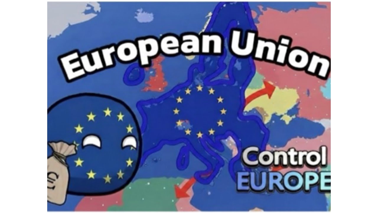 Hoje fiz a União Europeia dentro do control europe.