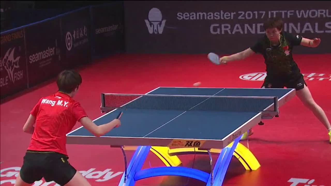 2017 Grand Finals (WS-QF) ZHU Yuling (CHN) Vs WANG Manyu (CHN) [Full Match/English|720p]