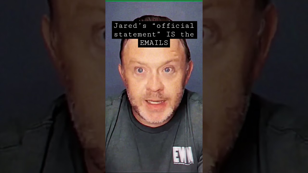 Jared AWP official statement IS THE EMAILS #truecrime