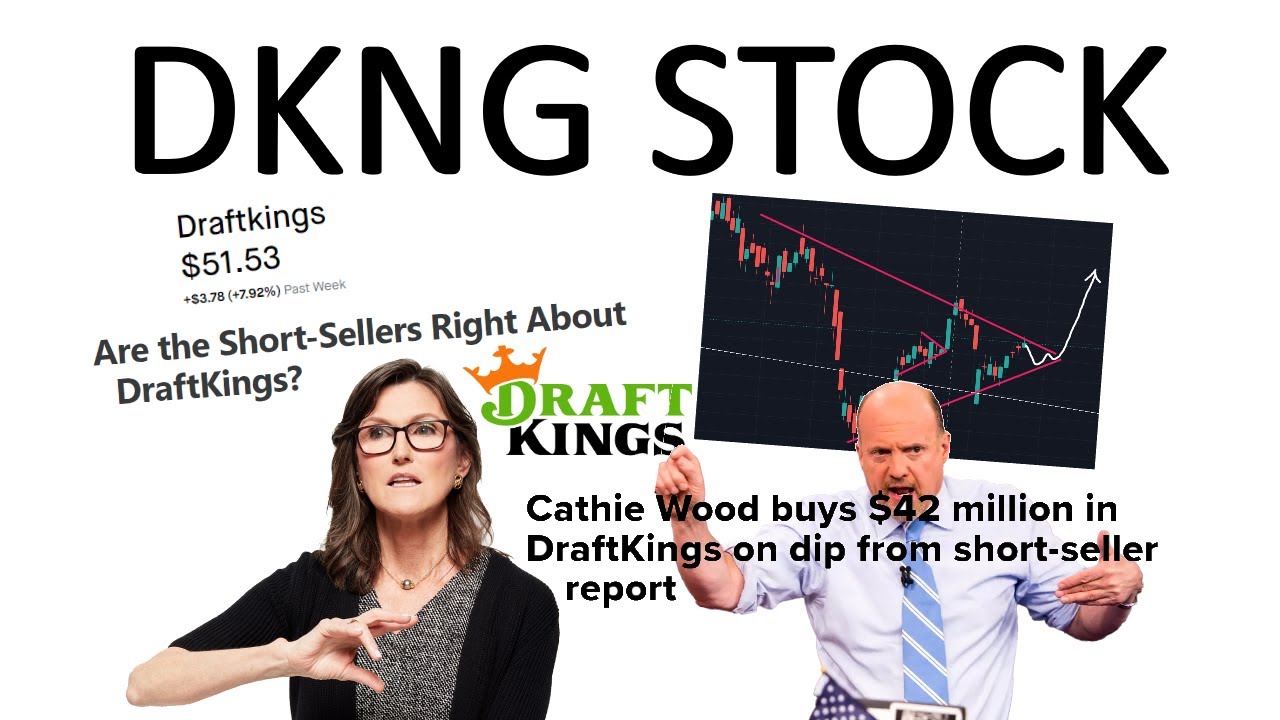WHY SHORT SELLERS ARE WRONG ABOUT DRAFTKINGS STOCK! - (Price Levels + Cathie Woods Investment)