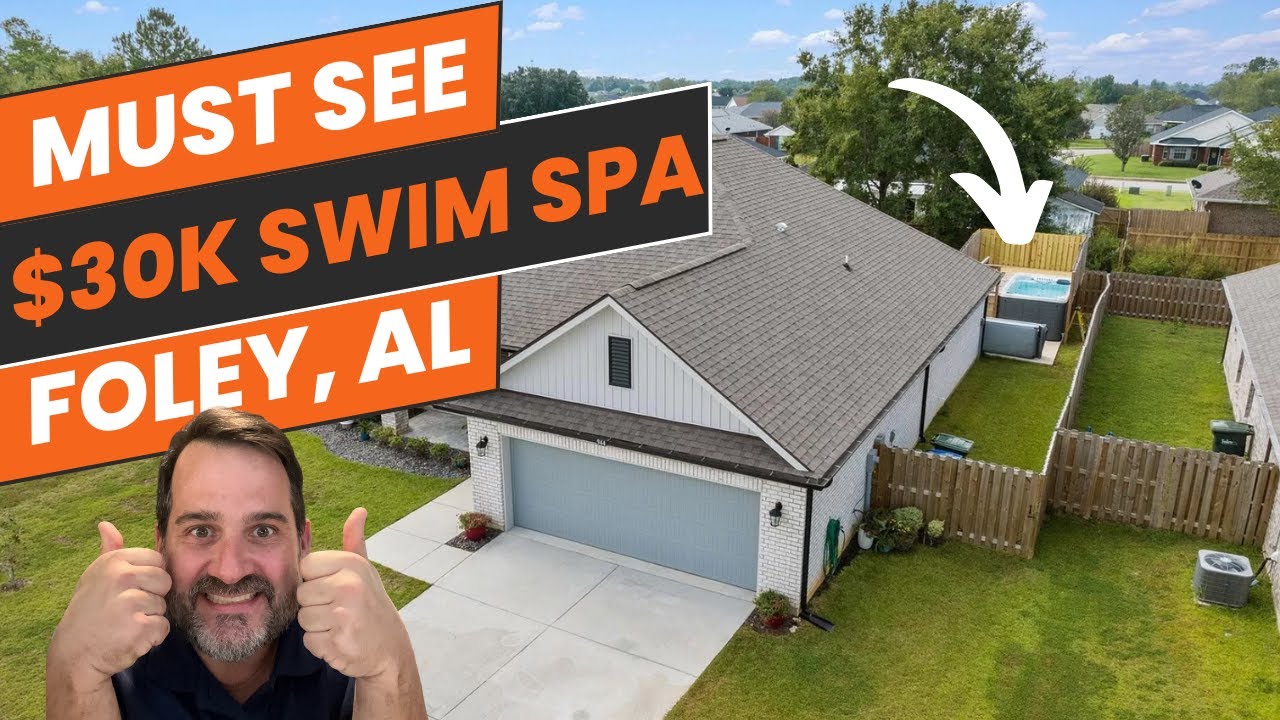 This Is A Must See Pool Home For Sale In Foley, Alabama!