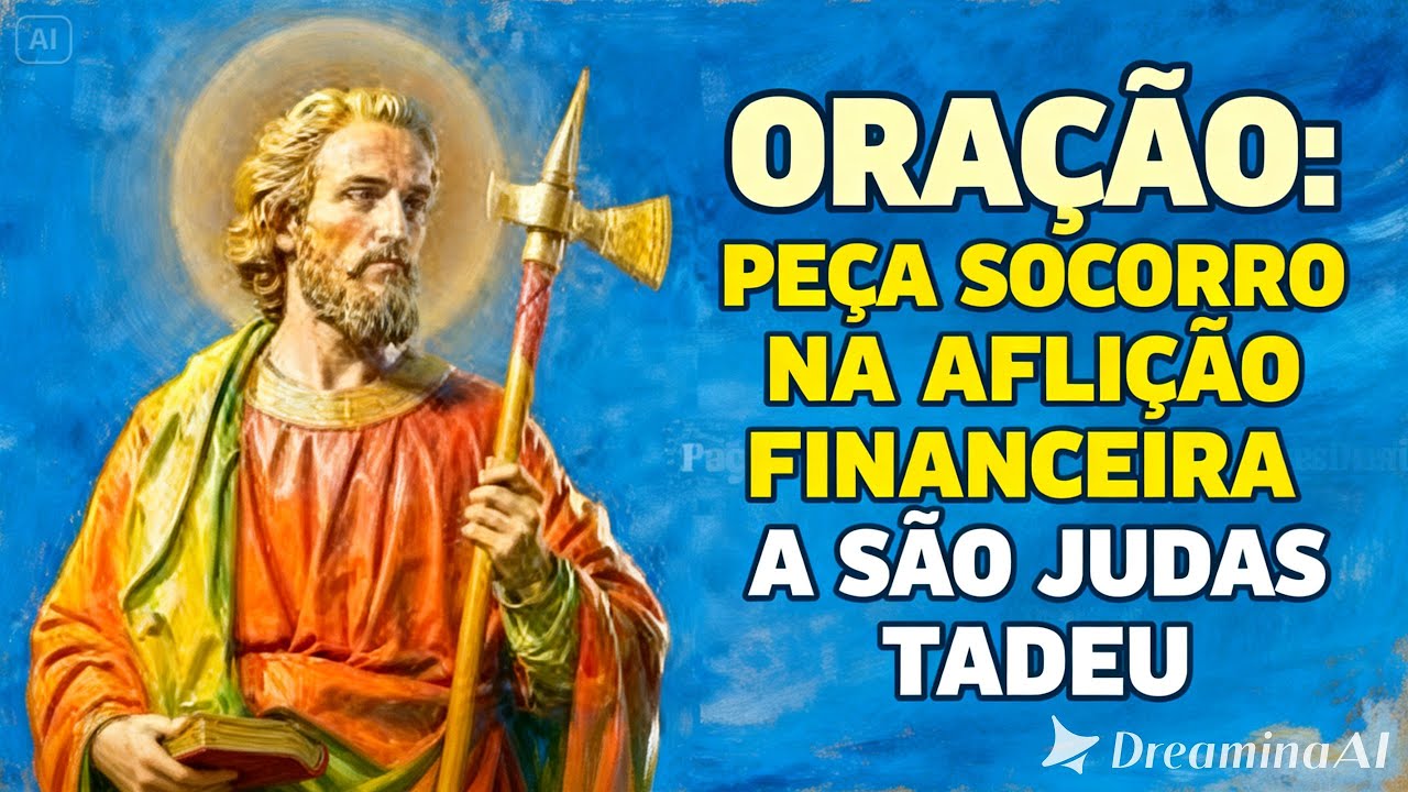 ORAÇÃO PODEROSA A SÃO JUDAS TADEU QUE DESATA TODO NÓ PARA SOCORRO FINANCEIRO | A PROVIDÊNCIA DIVINA