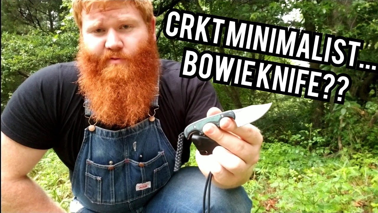CRKT Minimalist Bowie... Обзор/Мои мысли