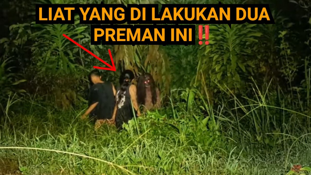 LIAT YANG DI LAKUKAN PREMAN INI SAMA HANTU‼️