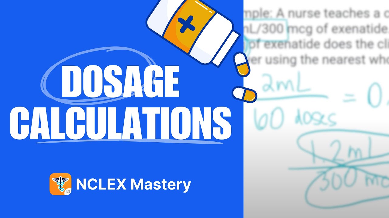 PCA Max Dose Calculation | NCLEX Dosage Calculation Series