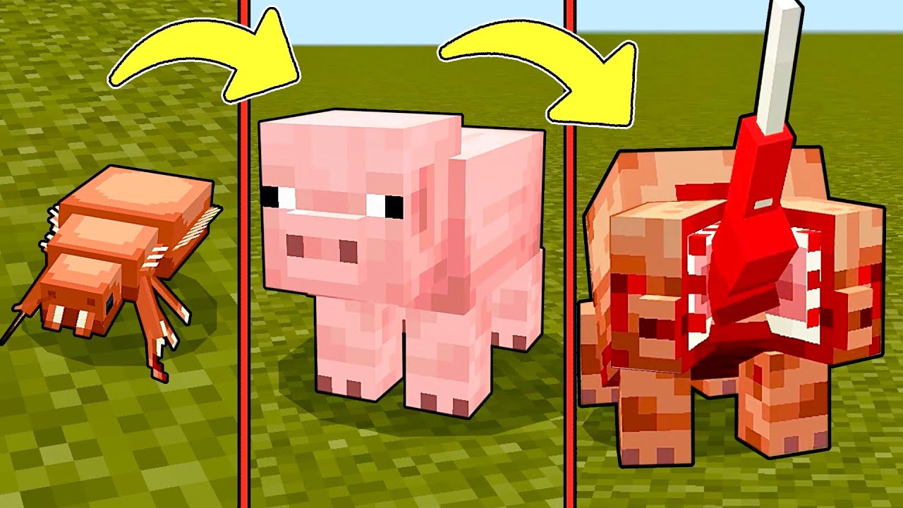 НОВЫЙ МОД НА ПАРАЗИТОВ В МАЙНКРАФТ Blood Rot Minecraft Parasite