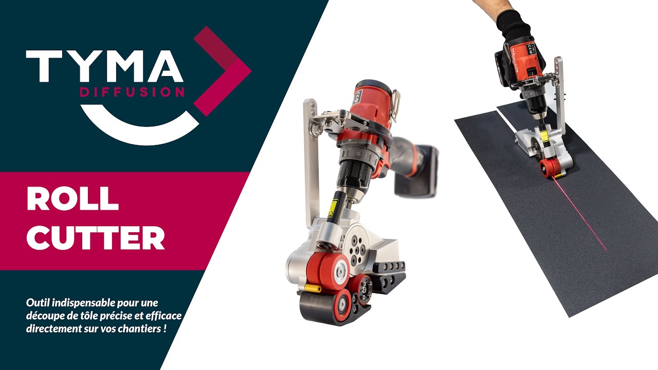 ROLL CUTTER - Découpe de tôle précise et efficace sur chantier et à l'atelier !