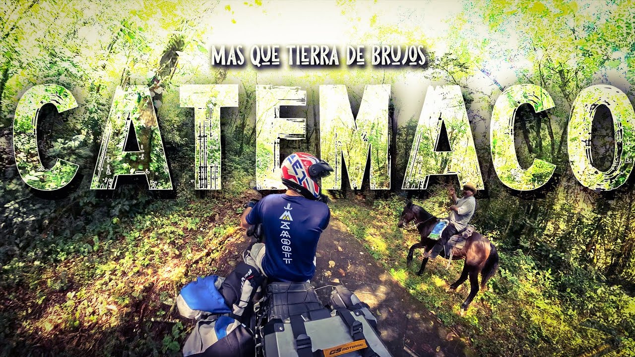 Catemaco es más que tierra de brujos,   moto aventura por los caminos de tierra en Catemaco 