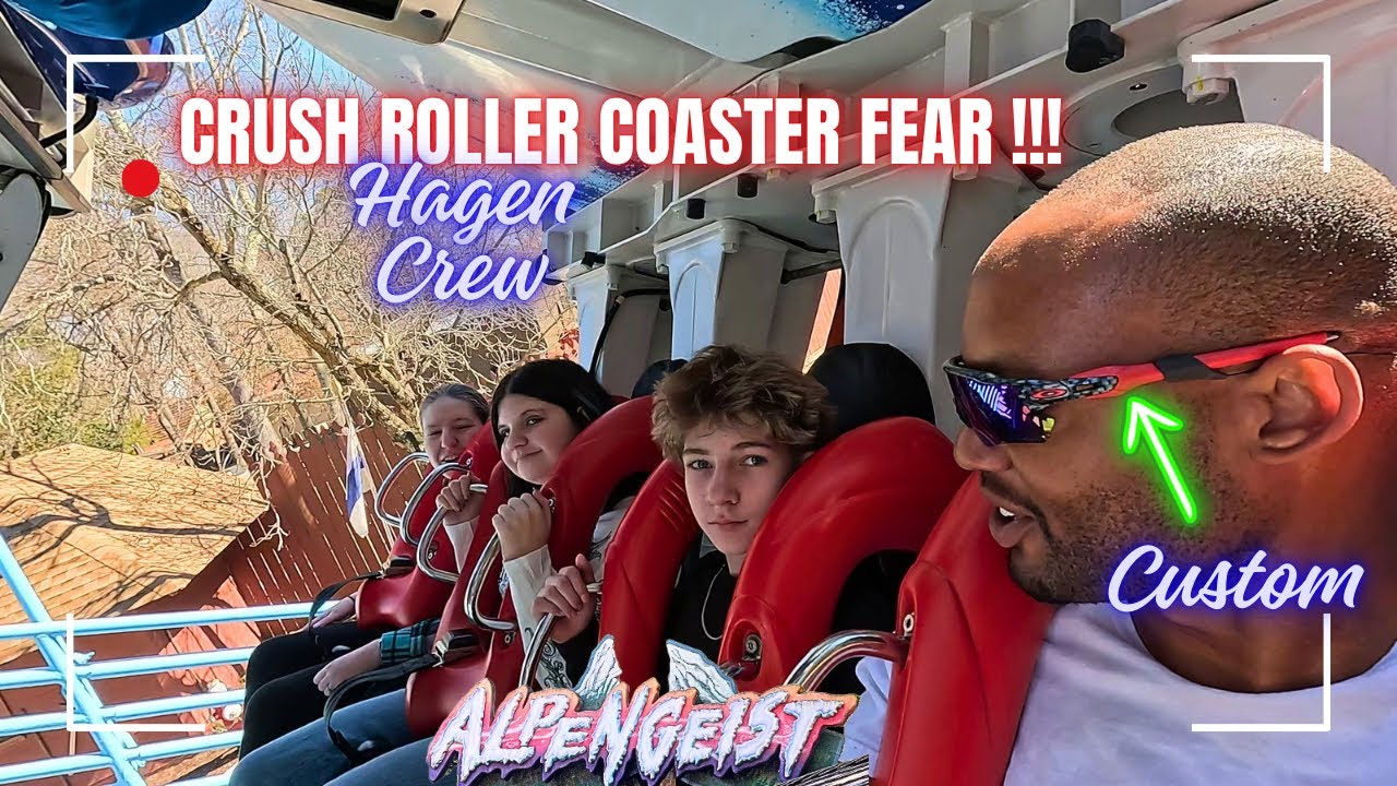 Busch Gardens Williamsburg Alpengiest Back Row POV 