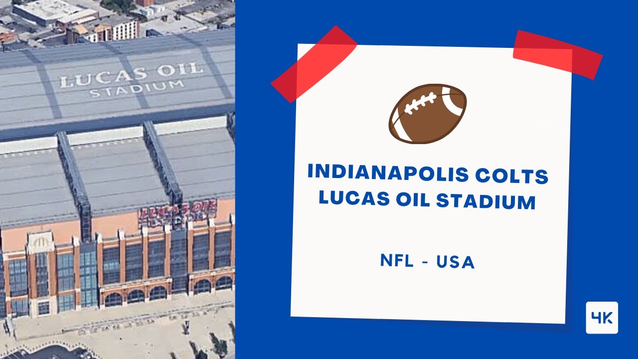 Indianapolis Colts | Lucas Oil Stadium | NFL Stadiums | Indianapolis | Indiana | USA | 4K