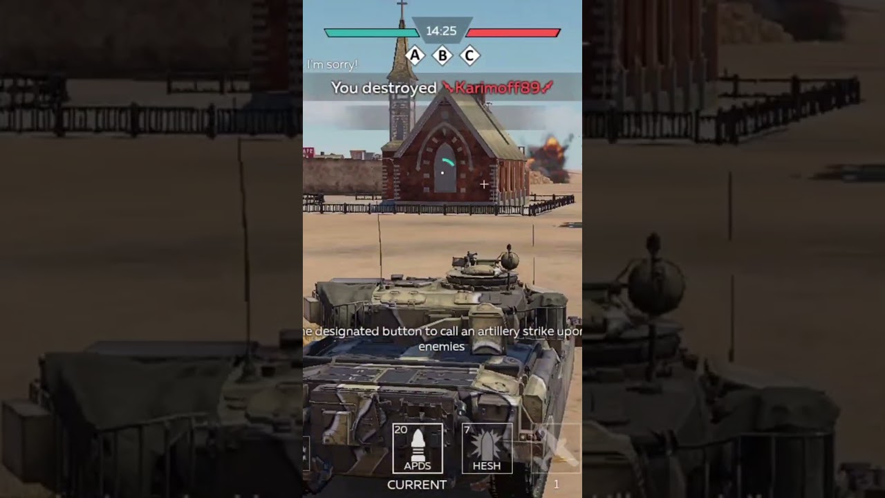 Chieftain mk3 #warthundermobile #warthunder #gaming