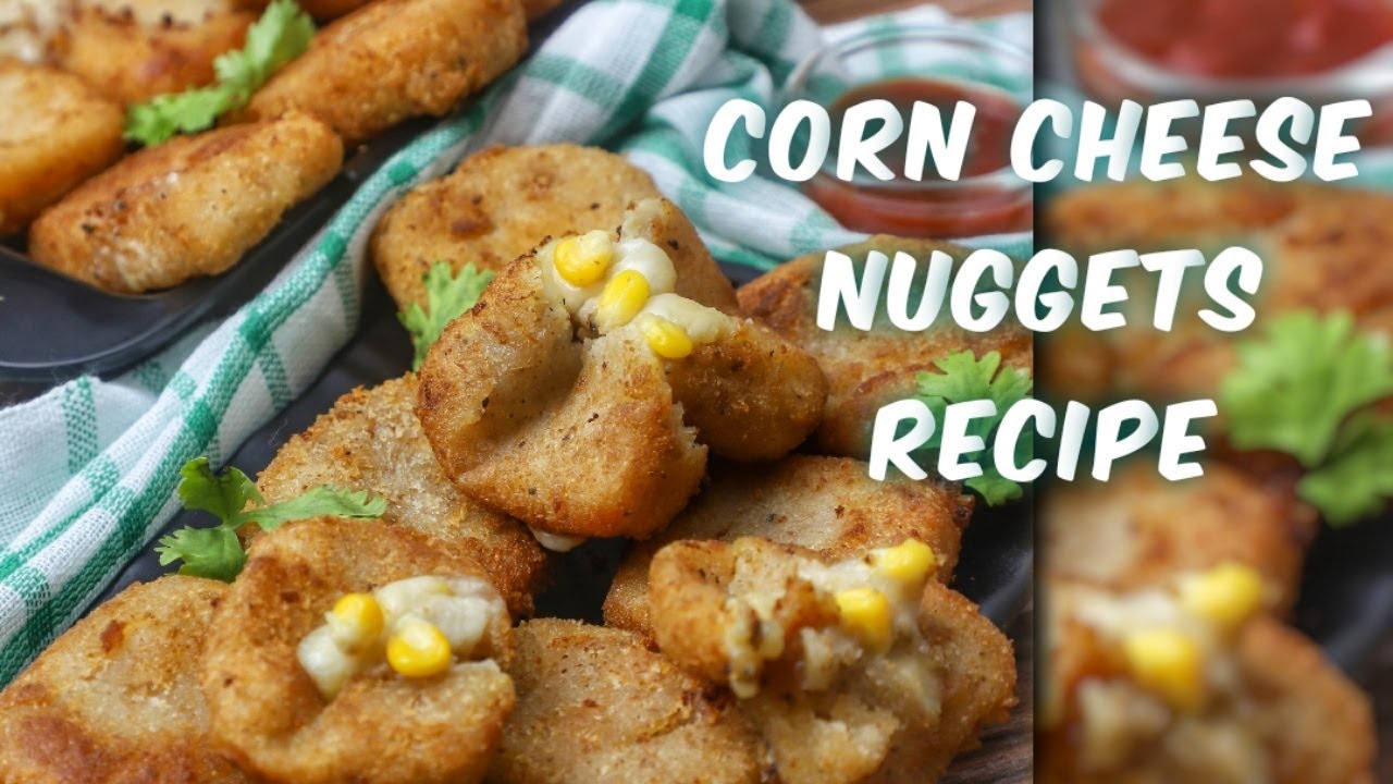 Corn Cheese Nuggets Recipe || How To Make Veg Nuggets || GlassOfWineForMe || Vertical Video || GFM